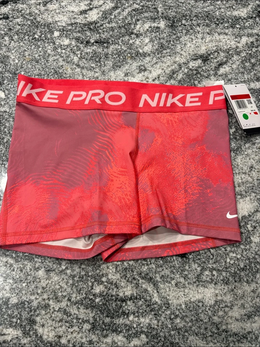 Nike Pro  Pink Performance Shorts
